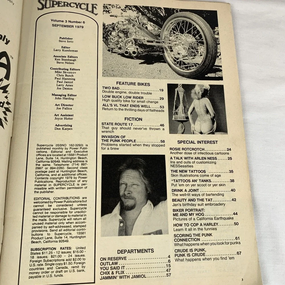 Vtg Supercycle‎ Magazine March And September 1979